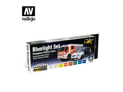 Vallejo Model Air Civil Set 71154 Blaulicht Set (8)