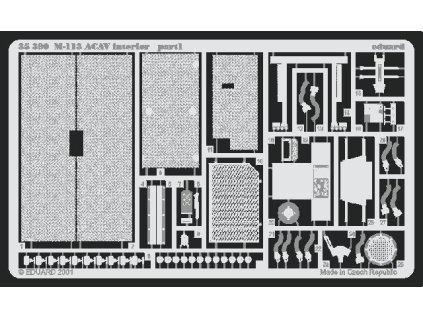 M-113 ACAV interior recommended for TAMIYA