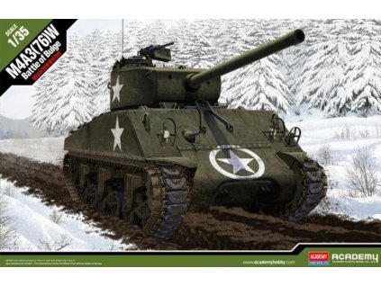 Academy 13500 - M4A3 (76)W "Battle of Bulge" (1:35)