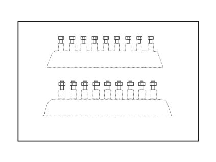 76202 hexagonal bolt head 0 8 mm 44 pcs