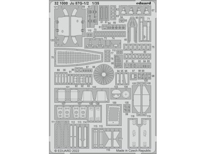 Ju 87G-1/2 1/35 recommended for BORDER MODEL