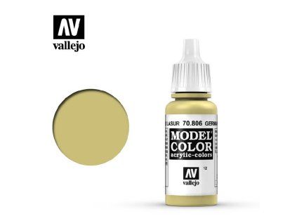 Vallejo Model Color 70806 German Yellow Matt (18 ml)