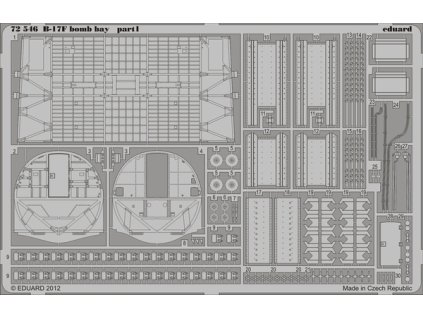 B-17F bomb bay 1/72 recommended for REVELL