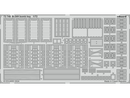 B-24H bomb bay 1/72 recommended for AIRFIX
