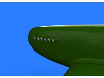 1/32 P-51D exhaust stacks  for REVELL kit