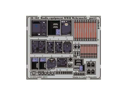Radio equipment WWII Wehrmacht-colour