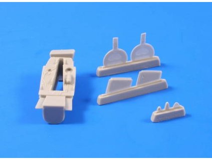 1/48 P-39D,F,K,M,N,Q Airacobra-front+Main whelsHAS