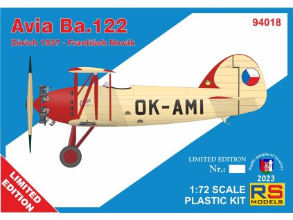 1/72 Avia Ba.122 - RS Models