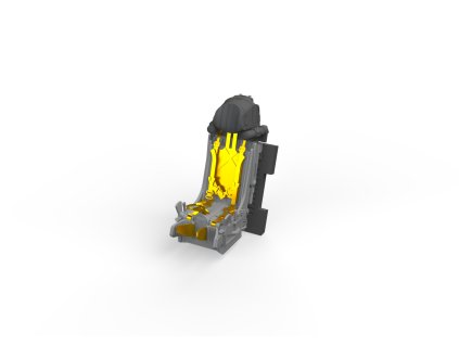 MiG-29A ejection seat PRINT 1/72 recommended for GREAT WALL HOBBY