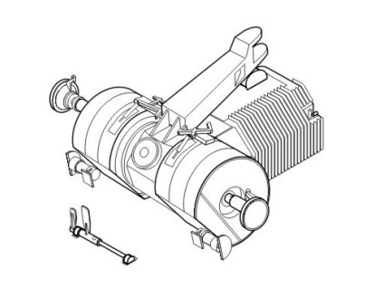 1/35 Sd.kfz.138/1 Grille Transmission set Drag.
