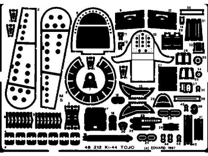 1/48 Ki-44 Tojo for HASEGAWA kit