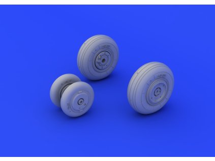 MiG-29 wheels  1/72 recommended for TRUMPETER