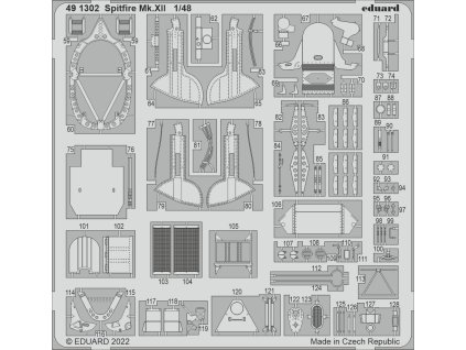 Spitfire Mk.XII 1/48 recommended for AIRFIX