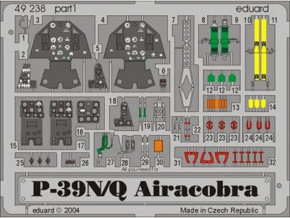 P-39Q/N recommended for EDUARD