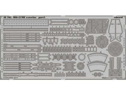 MiG-21MF exterior recommended for EDUARD