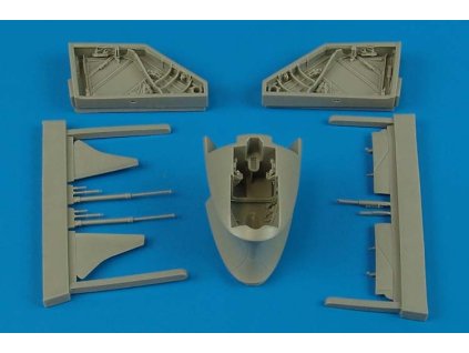 1/48 MiG-17F Fresco C wheel bays - HOBBY BOSS