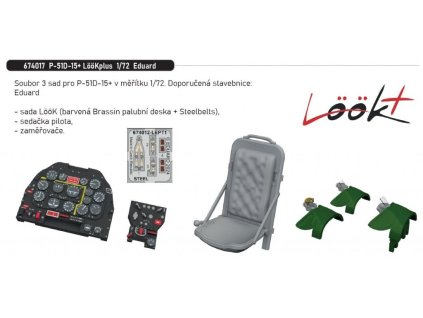 P-51D-15+ LööKplus  1/72 recommended for EDUARD