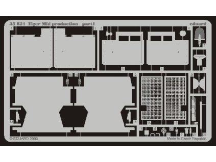 1/35 Tiger I Mid. Production for TAMIYA kit