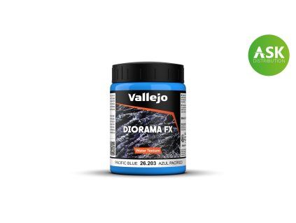 Vallejo Diorama FX 26203 Pacific Blue Water Textures (200 ml)