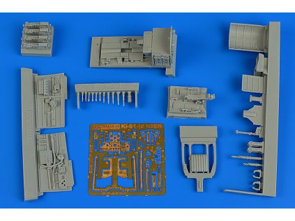 1/48 Ki-61 Id cockpit set