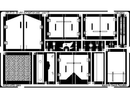 1/35 M-26 DWag. exterior for TAMIYA kit