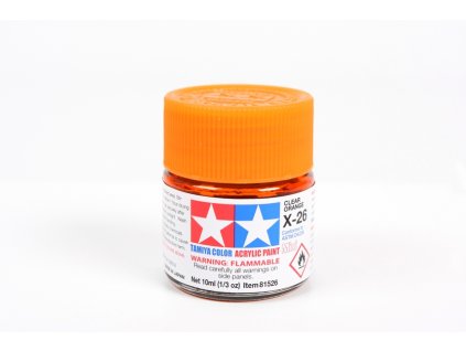 Tamiya 81526 Acrylic Mini X-26 Clear Orange