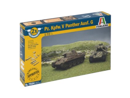 Fast Assembly y 7504 - Pz.Kpfw.V PANTHER Ausf.G (1:72)