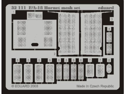 F-18 mesh set recommended for ACADEMY