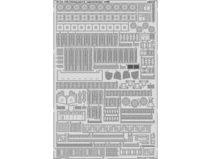 1/200 USS Arizona part 6 - superstructure for TRUMPETER kit