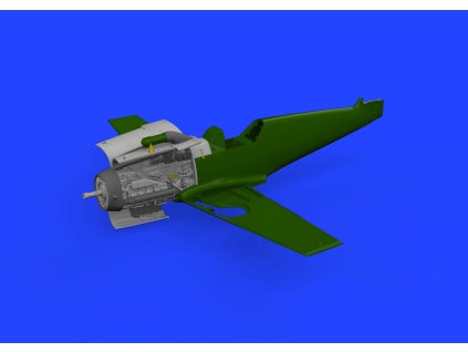 Bf 109G-2/G-4 engine PRINT 1/72 recommended for EDUARD