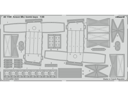 Anson Mk.I bomb bays 1/48 recommended for AIRFIX