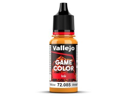 Vallejo Game Color 72085 Yellow Ink (18 ml)