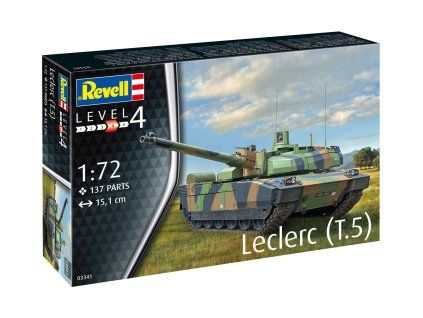 Revell 03341 Plastic ModelKit Tank - Leclerc T5 1/72