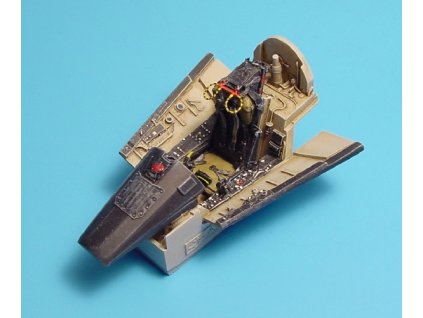 1/48 F-8J Crusader cockpit set - HASEGAWA