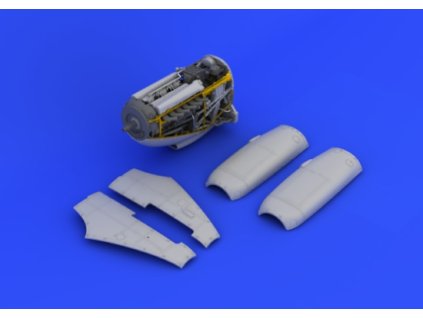 1/48 Spitfire Mk.IX engine for EDUARD kit
