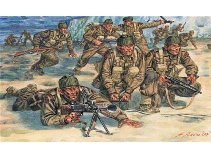 Italeri 6064 WWII British Commandos 1/72
