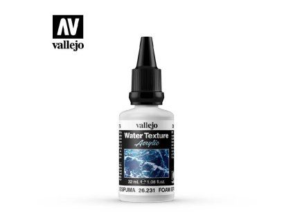 Vallejo Diorama FX 26231 Foam Water Textures (32 ml)