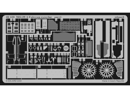 MiG-29A Fulcrum exterior recommended for ACADEMY