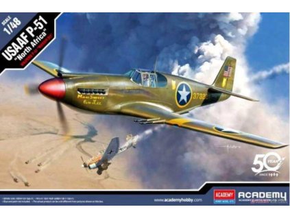 Academy 12338 - USAAF P-51 "North Africa" (1:48)