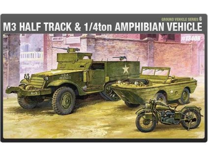Academy 13408 - M3 U.S HALF TRACK (1:72)