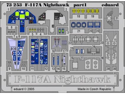 1/72 F-117 for HASEGAWA kit