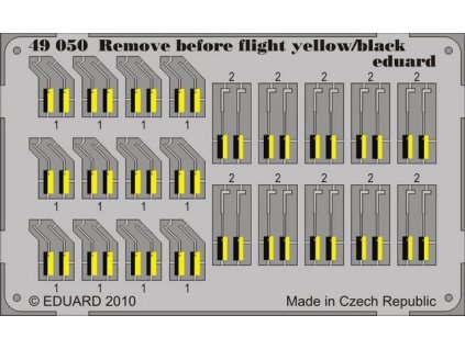 1/48 Remove Before Flight - yellow/black