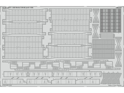USS Nimitz CVN-68 part 3 1/350 recommended for TRUMPETER