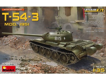1/35 T-54-3 Mod. 1951 Interior Kit