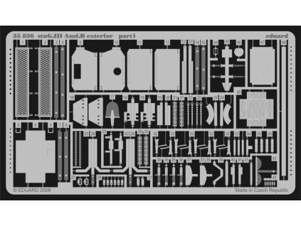 1/35 StuG.III Ausf.B exterior for TAMIYA kit