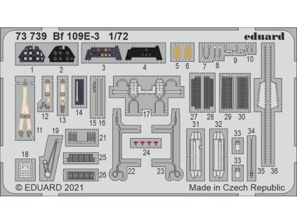 Bf 109E-3 1/72 recommended for SPECIAL HOBBY