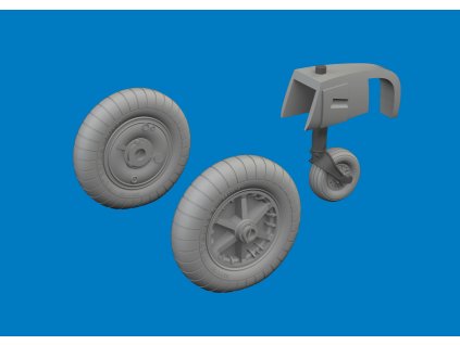 Bf 109E wheels 1/32 recommended for EDUARD