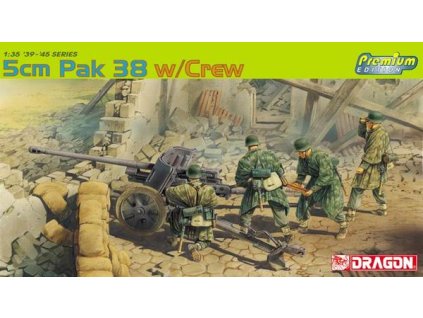 Model Kit military 6444 - 5cm PaK 38 w/CREW (1:35)