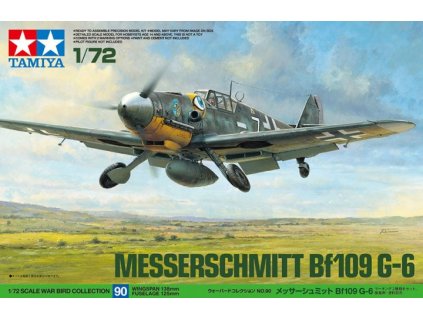Plastikový model letadla Bf 109G-6 - Tamiya