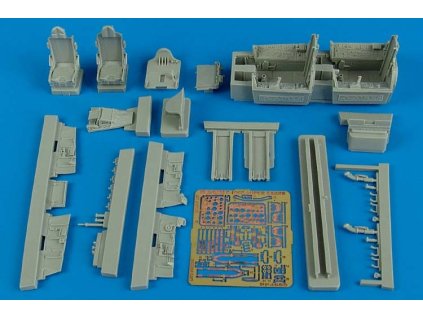 1/48 F-100F Super Sabre cockpit set - (late versio